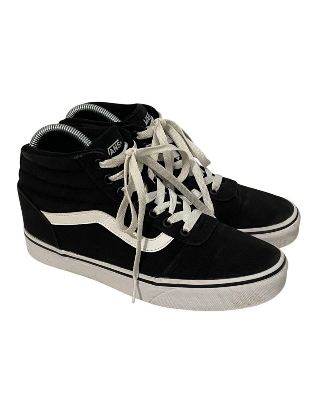 Vans Ward Hi Skate Athletic Shoes Sneakers Women’s Size 7.5 Classic Black White